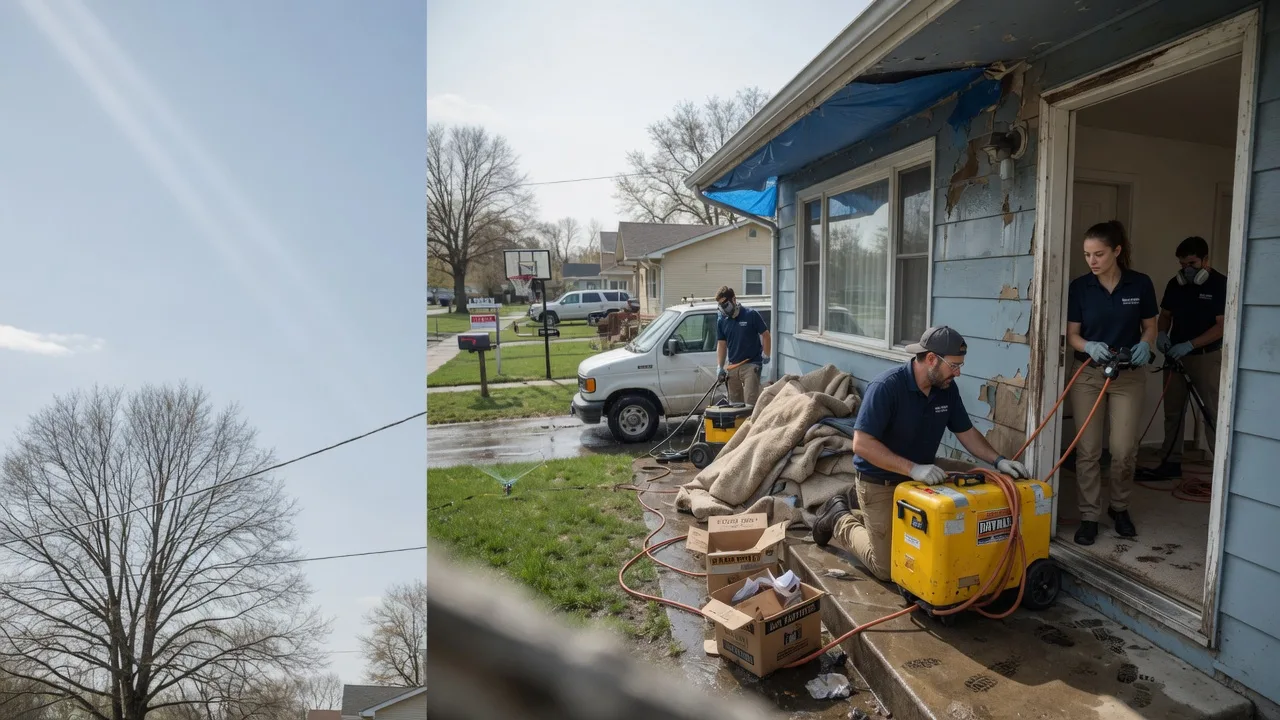 Basement Flood Cleanup in Payneville, KY near me